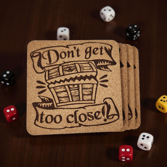 Mimic Cork Cup Coasters