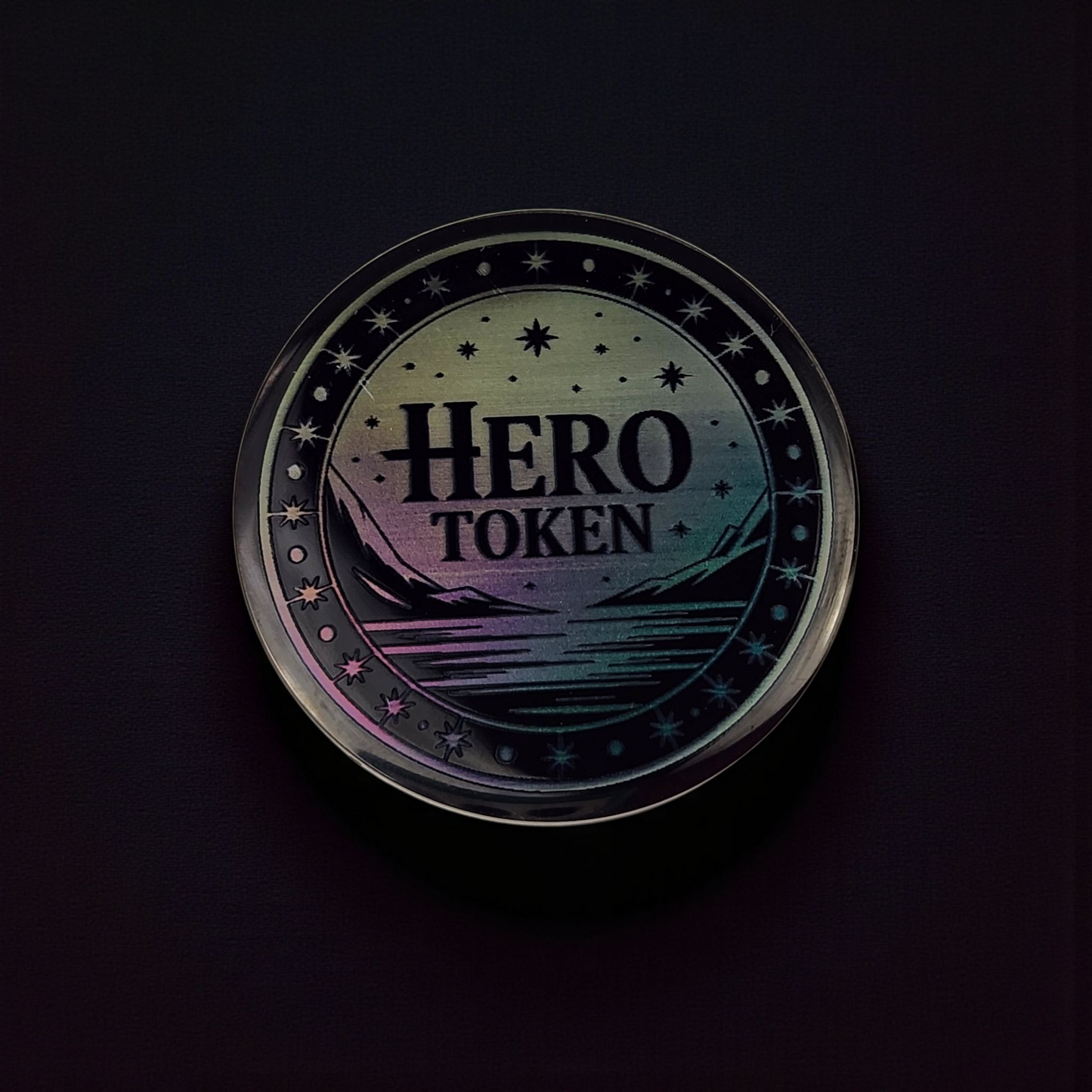 Metal Hero token-TTRPG