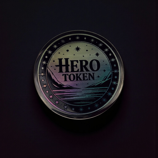 Metal Hero token-TTRPG