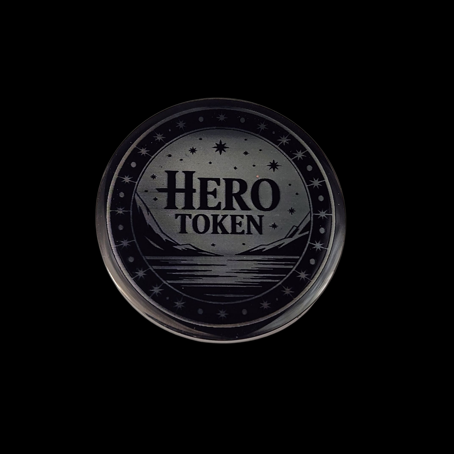 Metal Hero token-TTRPG