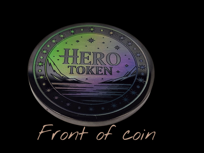 Metal Hero token-TTRPG