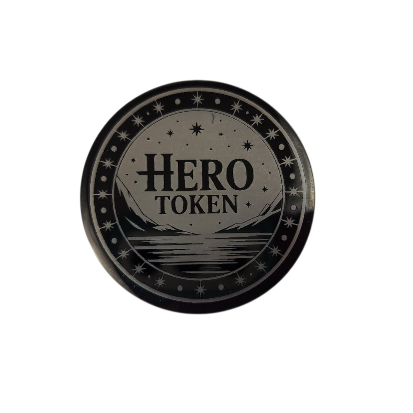 Metal Hero token-TTRPG
