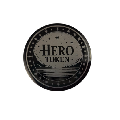 Metal Hero token-TTRPG