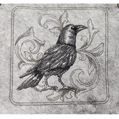 Crow Dice Tray - Stylish & Portable Gaming Accessory