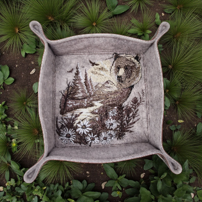 Wilderness Bear Dice Tray