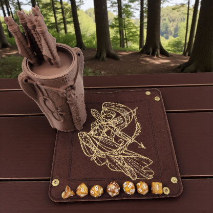 Female Archer Gift Set for TTRPG Enthusiasts