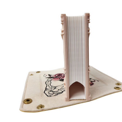 Skeleton Themed TTRPG Gift Set: Dice Tray & Tome