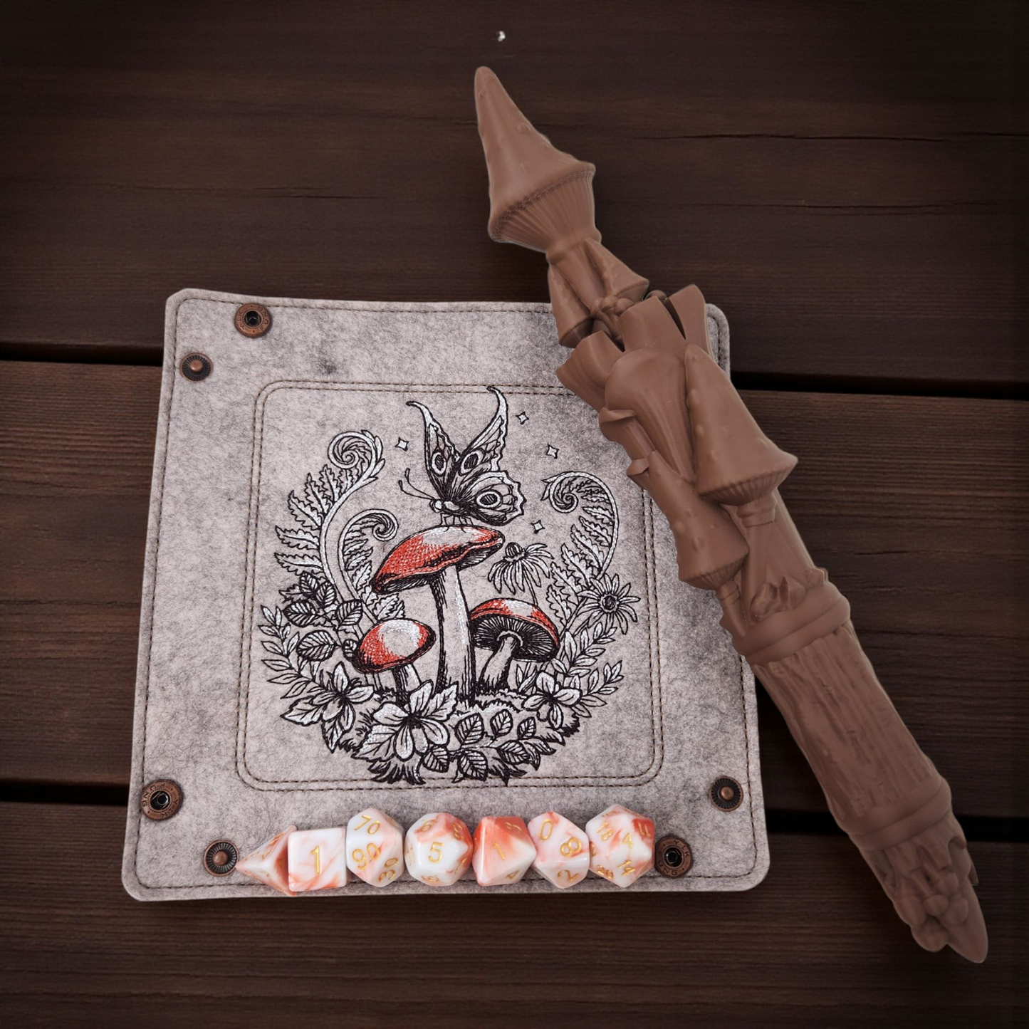 Mushroom-Themed Gift Set for TTRPG Adventurers