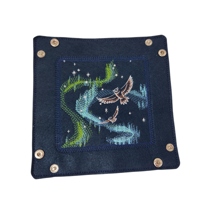 Owls in Flight Dice Tray: Your Perfect Gaming Companion!