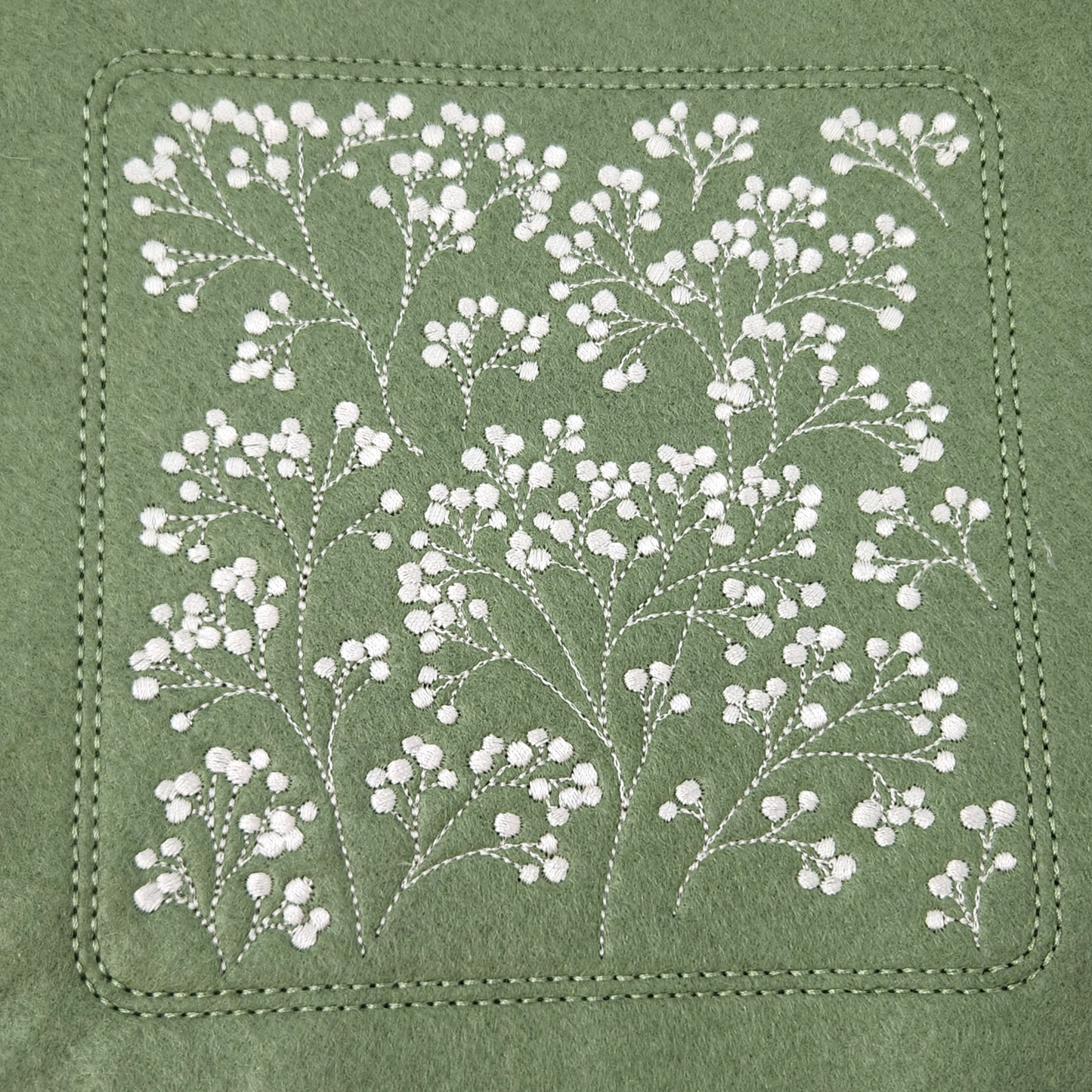 Baby's Breath dice tray