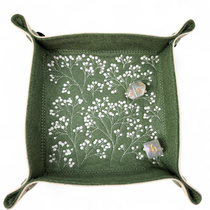 Baby's Breath dice tray