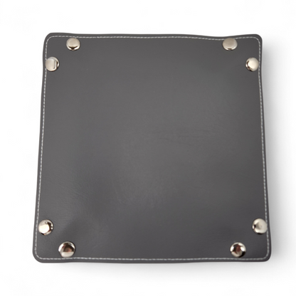 The Hummingbird and Hollyhock dice tray