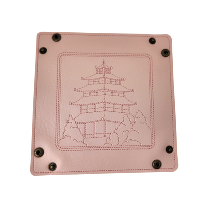 Collapsible Dice Rolling Tray, Japanese Pagoda dice tray