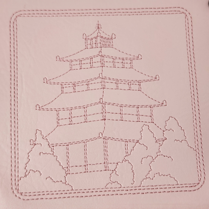 Collapsible Dice Rolling Tray, Japanese Pagoda dice tray