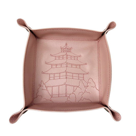 Collapsible Dice Rolling Tray, Japanese Pagoda dice tray