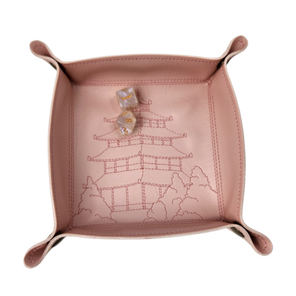 Collapsible Dice Rolling Tray, Japanese Pagoda dice tray