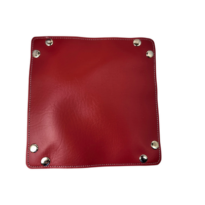 dragon and die dice tray and die 20 tome dice storage, TTRPG