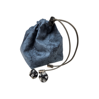 Dice bag with Ship and Roses, tabletop gaming bag