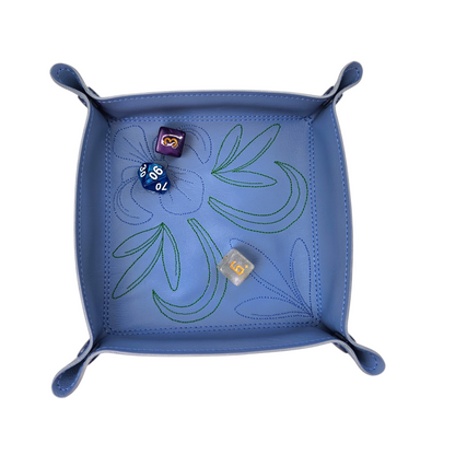 Iris flower dice tray