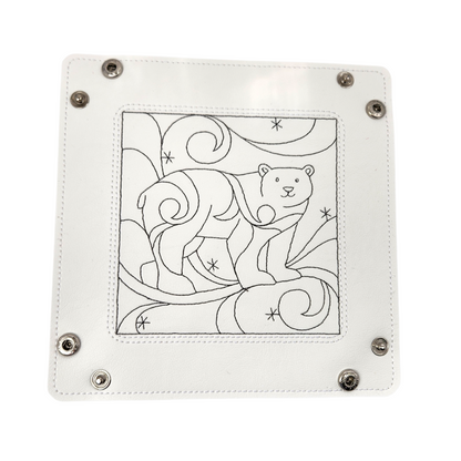 Polar Bear dice tray, TTRPG