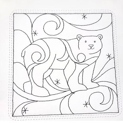 Polar Bear dice tray, TTRPG