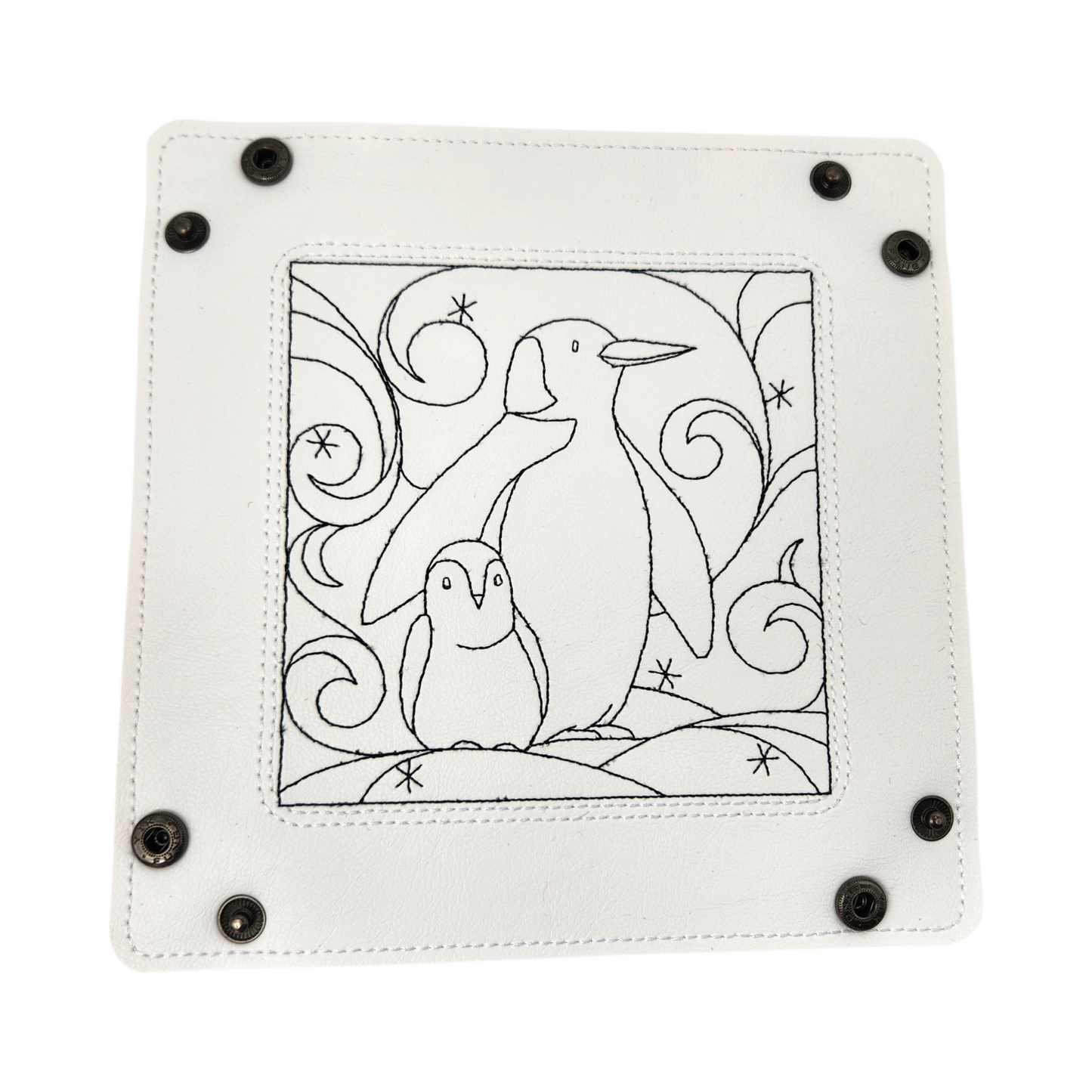 Penguin dice tray, TTRPG