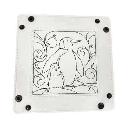 Penguin dice tray, TTRPG