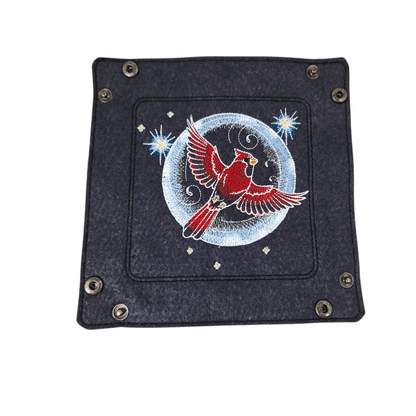 Cardinal Bird dice tray