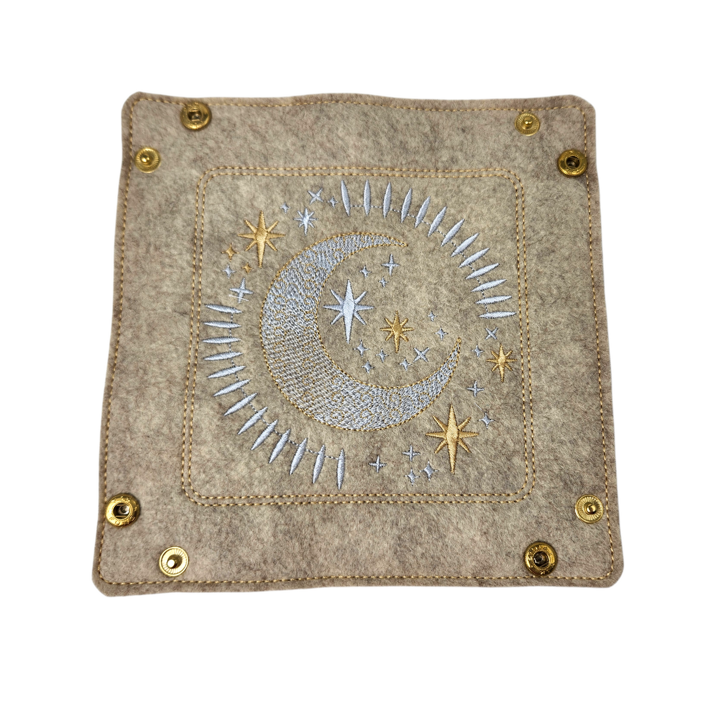 Moon and stars dice tray