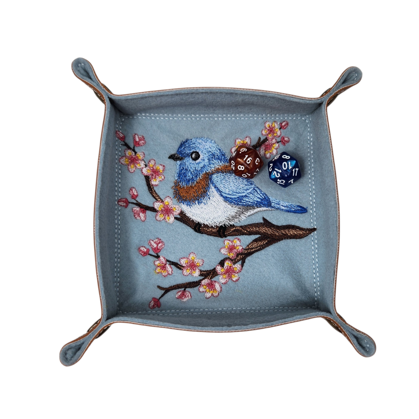 Little Bluebird dice tray