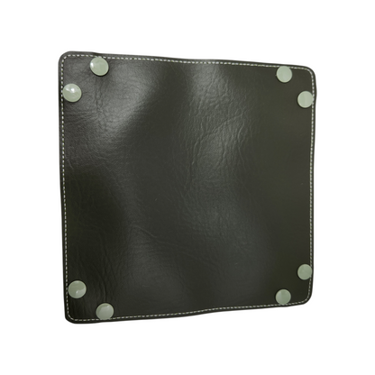 Green foliage dice tray