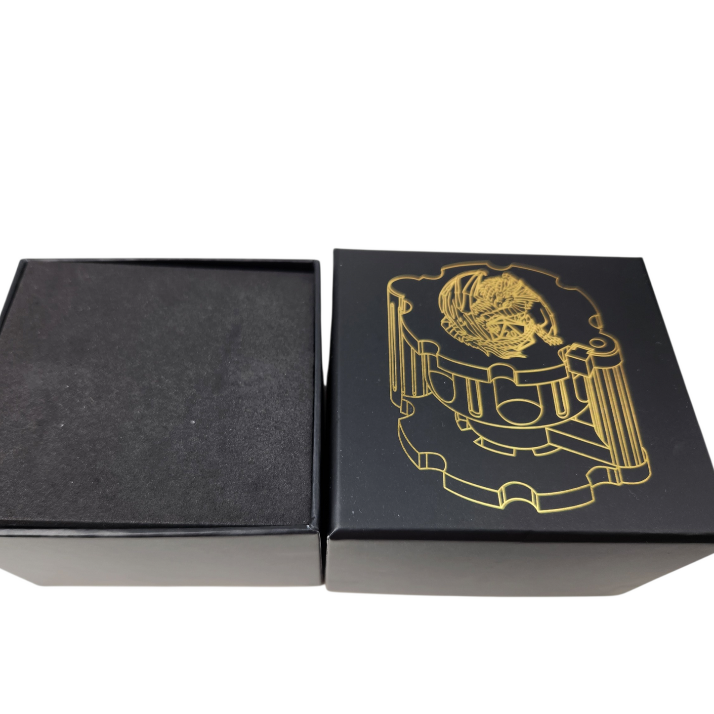 Revolver dice holder with bullet dice- gunmetal
