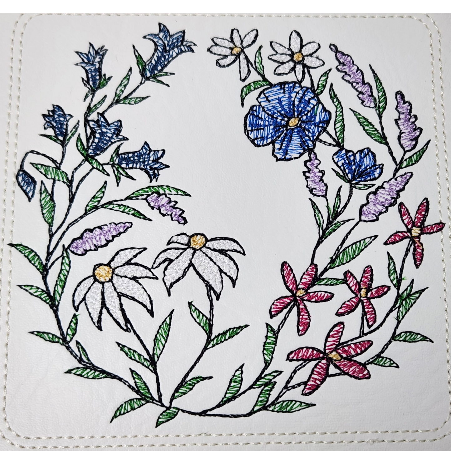Meadow floral dice tray