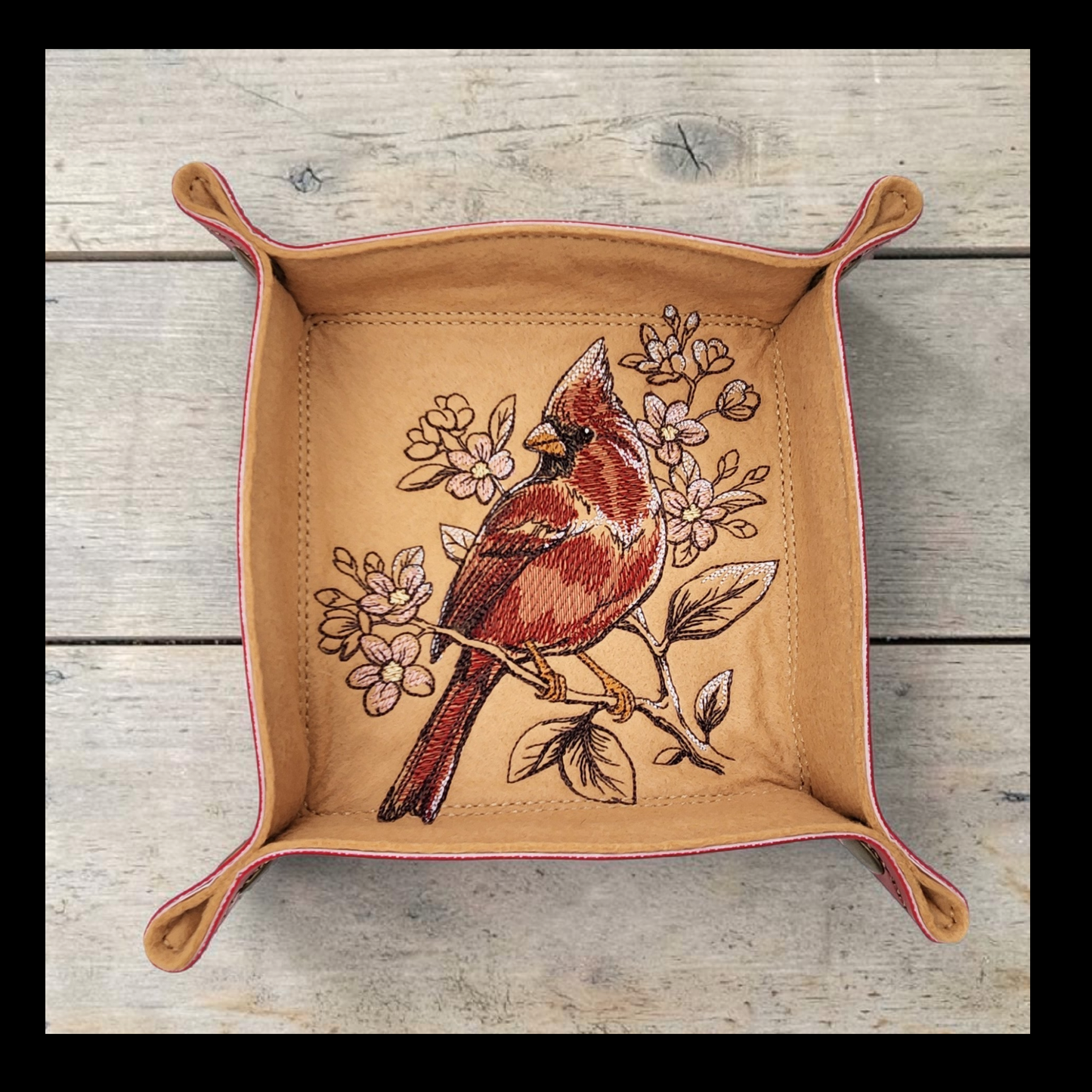Blossom and Cardinal dice tray