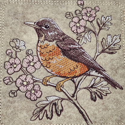 Collapsible Robin Bird dice tray