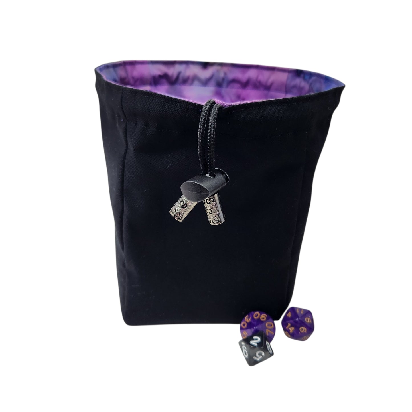 Raven dice bag, TTRPG