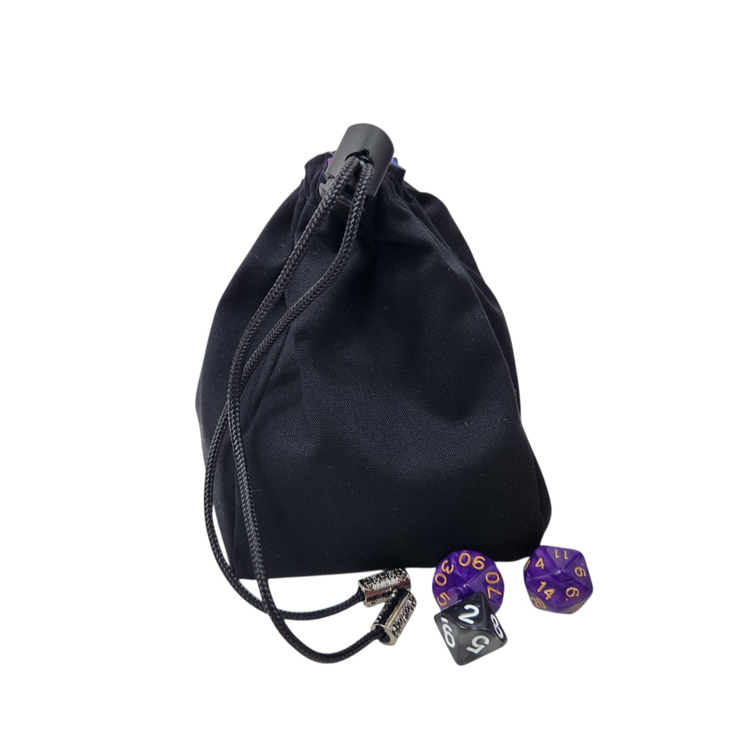 Raven dice bag, TTRPG