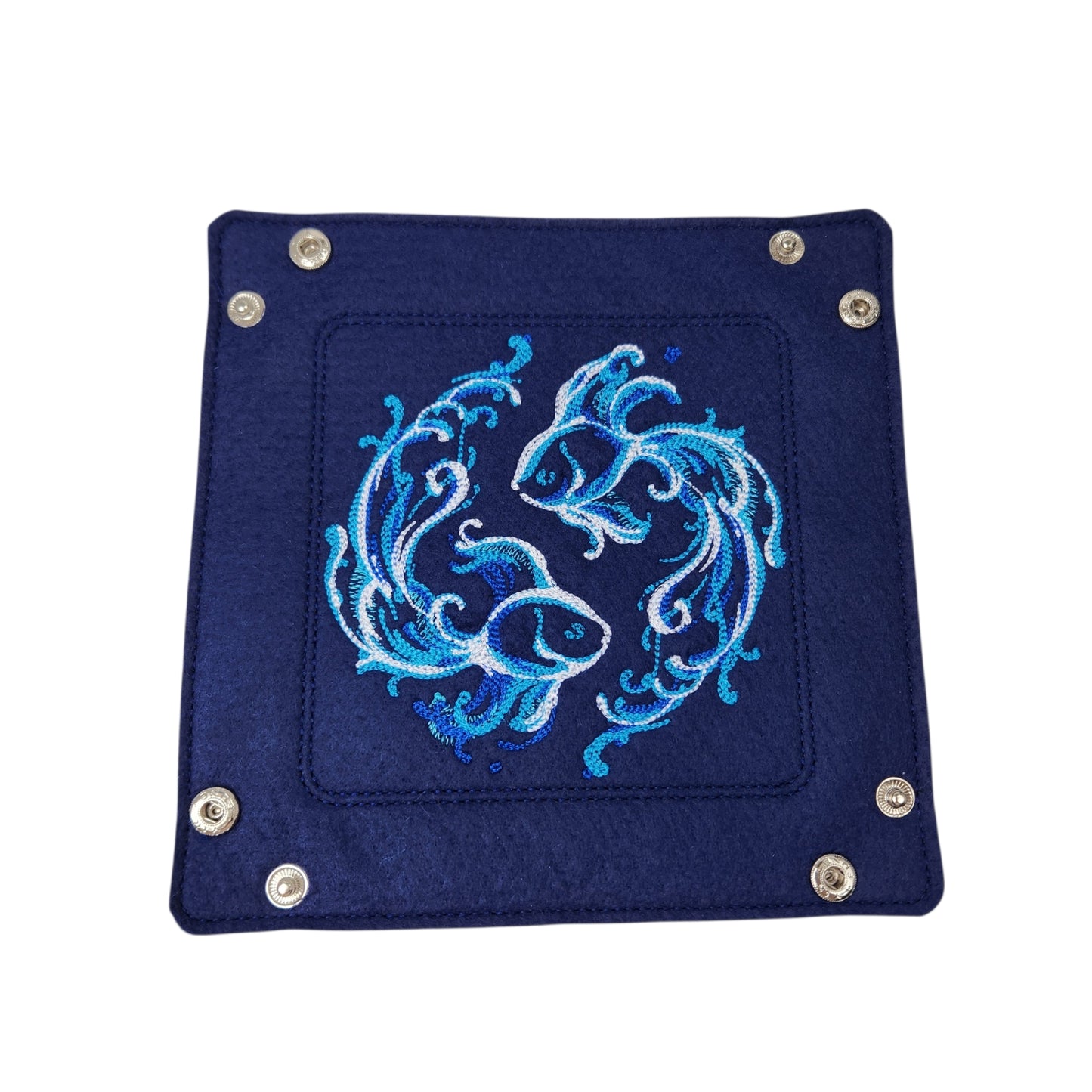 Water spirit dice tray, fish form