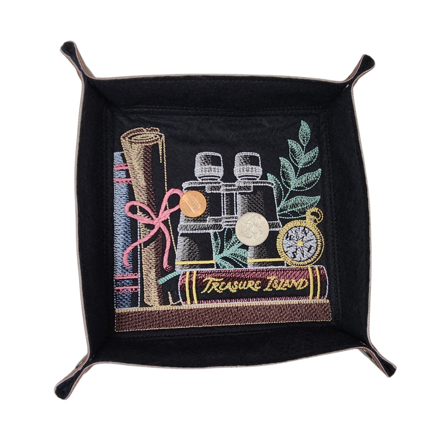 Explorer dice tray, TTRPG