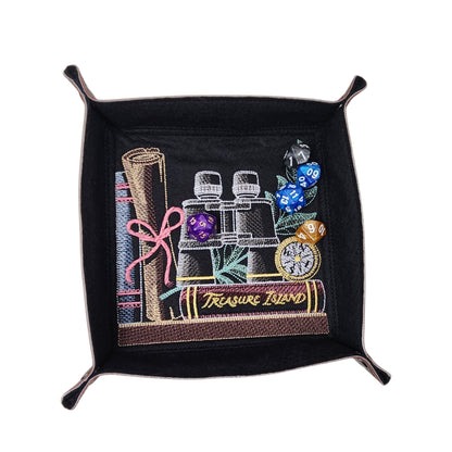 Explorer dice tray, TTRPG