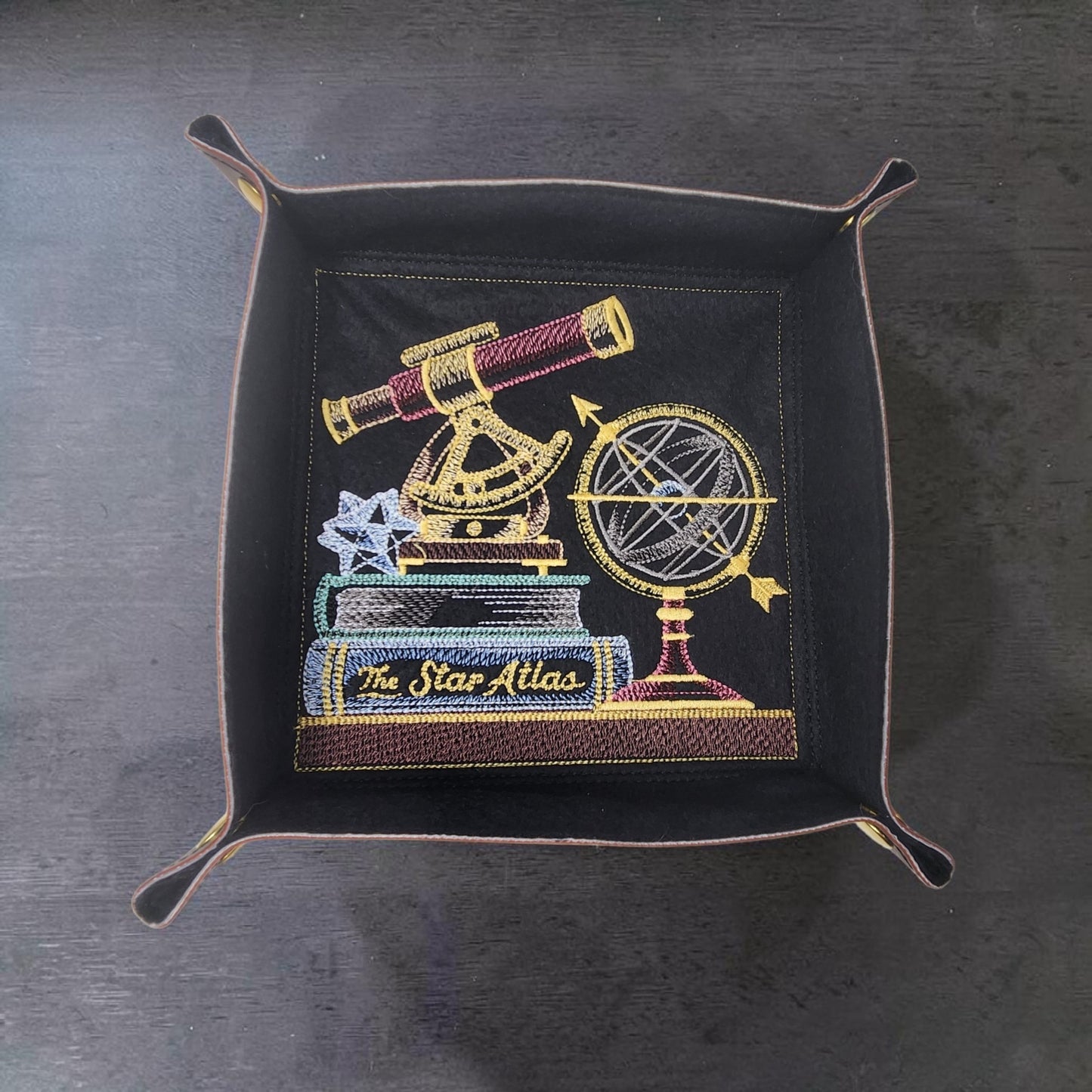 Celestial Explorer Dice Tray