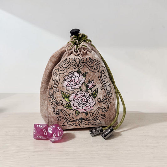 Rose dice bag