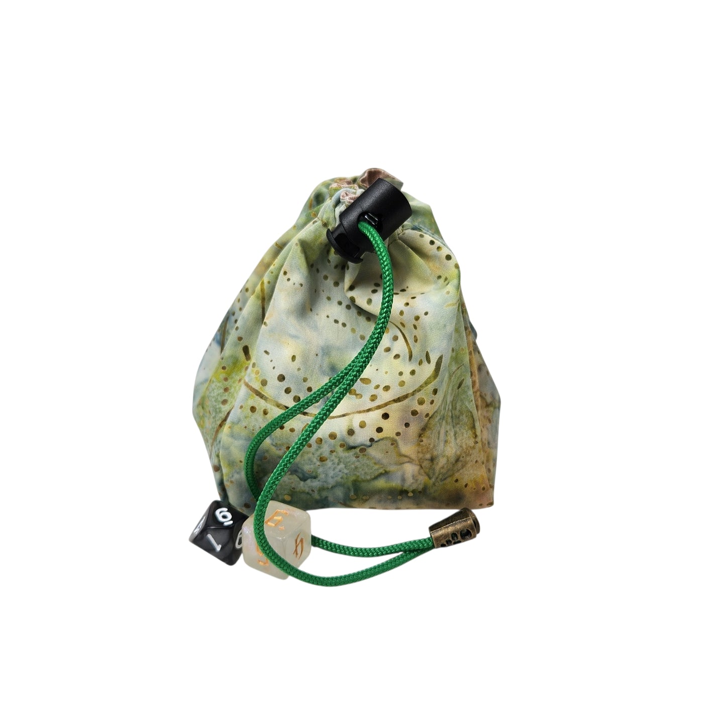 White Flower dice bag