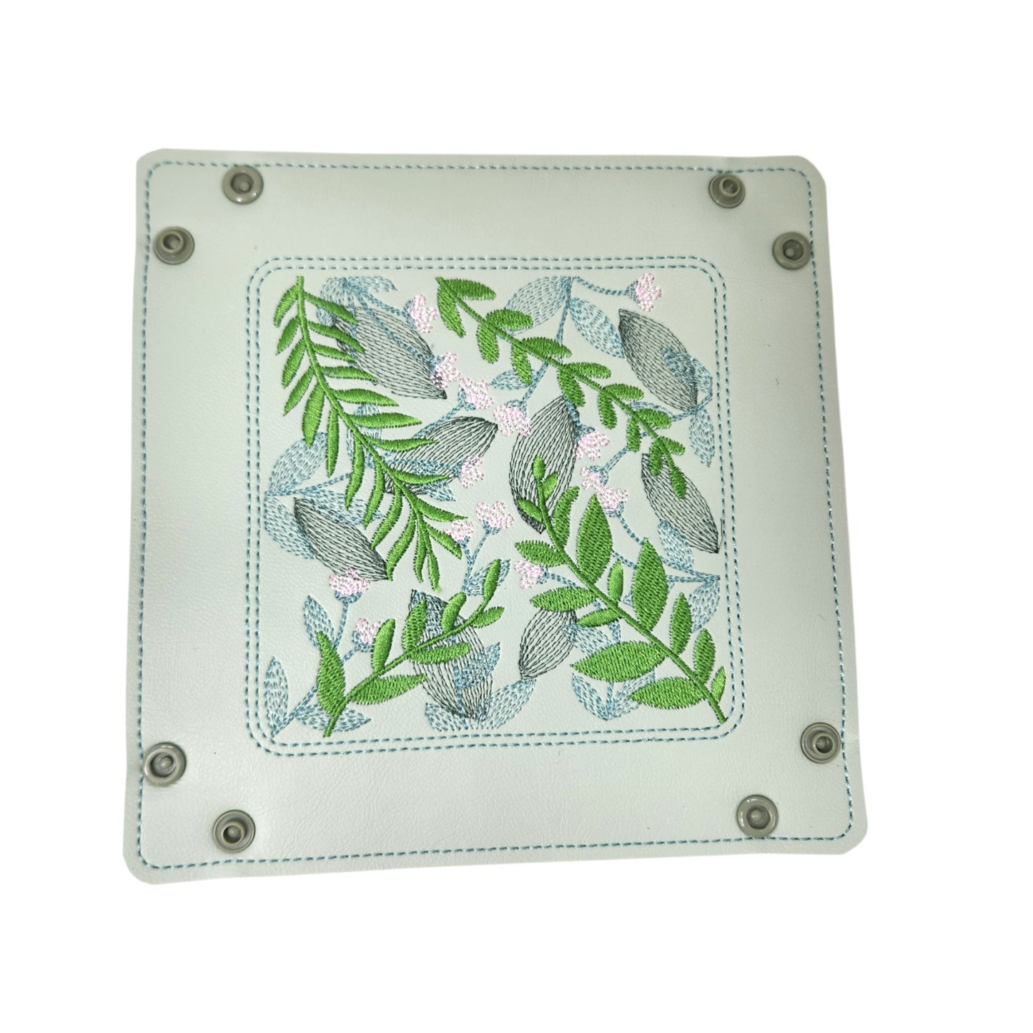 Ferns and flowers dice tray, TTRPG
