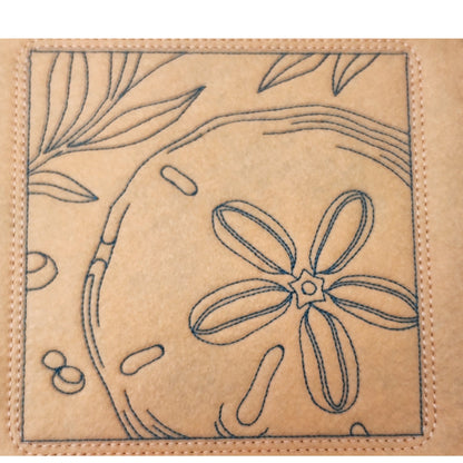 Sand Dollar dice tray