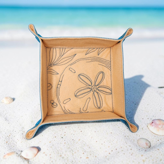 Sand Dollar dice tray