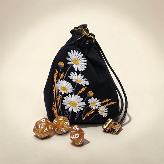 Wildflower dice bag