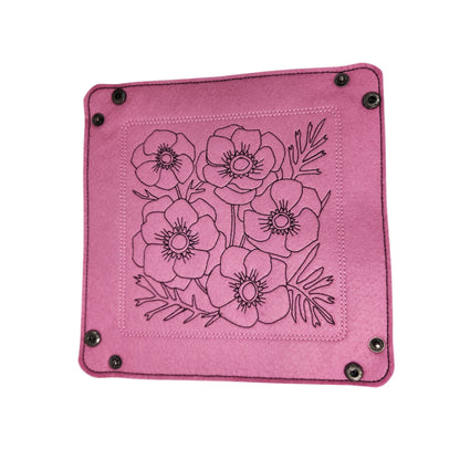 Anemone flower dice tray, large