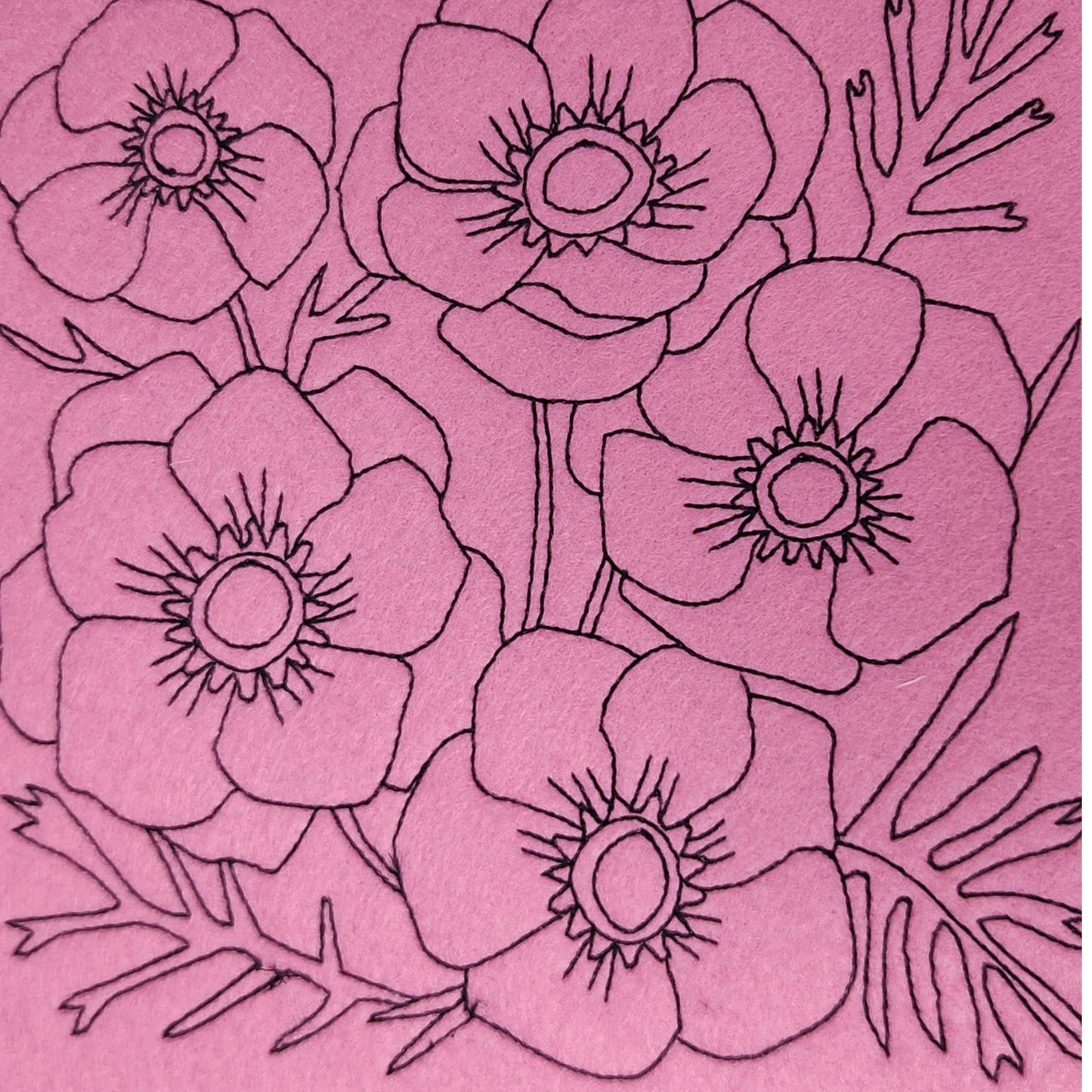 Anemone flower dice tray, large