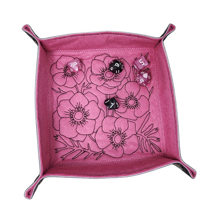 Anemone flower dice tray, large